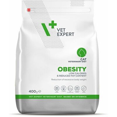VetExpert OBESITY CAT - 400 g - Alacsony zsírtartalmú - Macskatáp VetExpert OBESITY CAT - 400 g - Alacsony zsírtartalmú - Macskatáp