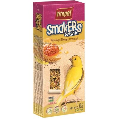 VITAPOL Smakers kanárinak - mézes 2 db-csomag VITAPOL Smakers kanárinak - mézes 2 db-csomag