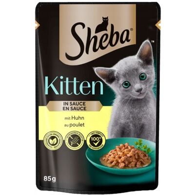 SHEBA - Kandis macska szószban Csirke - 28x85g - macskaeledel SHEBA - Kandis macska szószban Csirke - 28x85g - macskaeledel