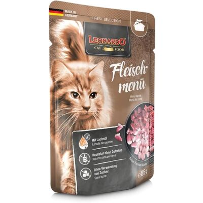 Leonardo Finest Selection macskaeledel - Gluténmentes, Friss hal, 16 x 85 g Leonardo Finest Selection macskaeledel - Gluténmentes, Friss hal, 16 x 85 g