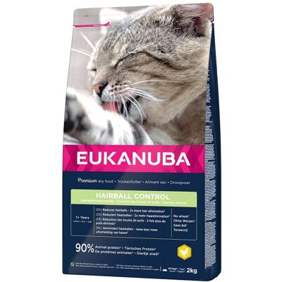 Eukanuba Szőrömpallók Szabályozó Felnőtt Macskák - Száraz Táp 2kg Eukanuba Szőrömpallók Szabályozó Felnőtt Macskák - Száraz Táp 2kg