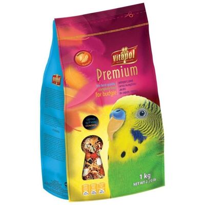 VITAPOL prémium hullámos papagáj 1kg + SMAKERS ajándék VITAPOL prémium hullámos papagáj 1kg + SMAKERS ajándék