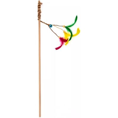 COMFY Macskajáték Rúd tollakkal 50 cm COMFY Macskajáték Rúd tollakkal 50 cm
