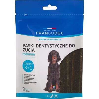 FRANCODEX M rágócsíkok rossz lehelet ellen 352,5 g/15 db. FRANCODEX M rágócsíkok rossz lehelet ellen 352,5 g/15 db.
