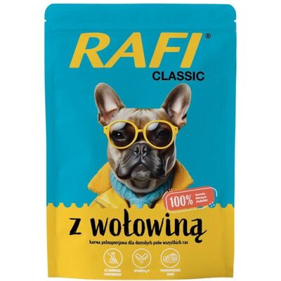 RAFI Classic nedves eledel marhahússal kutyáknak 400g RAFI Classic nedves eledel marhahússal kutyáknak 400g