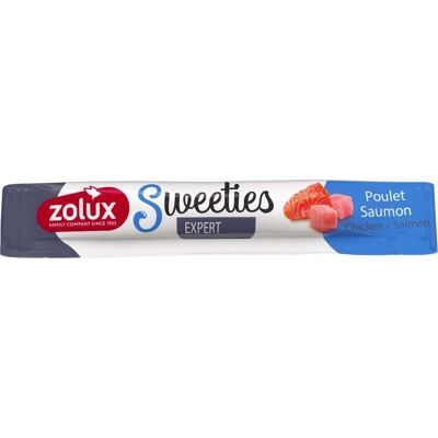ZOLUX Krémes finomság kutyáknak lazaccal és csirkével SWEETIES with salmon and chicken 14 g ZOLUX Krémes finomság kutyáknak lazaccal és csirkével SWEETIES with salmon and chicken 14 g