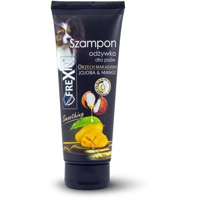 FREXIN 2 az 1-ben sampon és kondicionáló kutyáknak Jojoba & Mango 220 g FREXIN 2 az 1-ben sampon és kondicionáló kutyáknak Jojoba & Mango 220 g