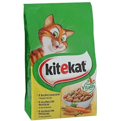 KITEKAT - Natural Vitality - Csirke Zöldségek - Száraz macskaeledel KITEKAT - Natural Vitality - Csirke Zöldségek - Száraz macskaeledel