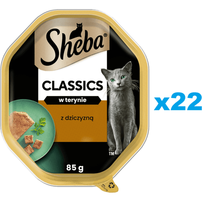 SHEBA - Szarvas terrine - Komplett macskatáp SHEBA - Szarvas terrine - Komplett macskatáp
