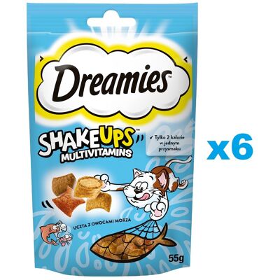 Dreamies - ShakeUps Multivitamins - Macska jutalom Dreamies - ShakeUps Multivitamins - Macska jutalom