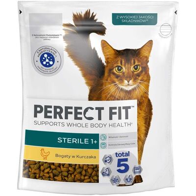 Perfect Fit - Sterile 1+ - Csirke - 750 g - Száraz macskaeledel Perfect Fit - Sterile 1+ - Csirke - 750 g - Száraz macskaeledel