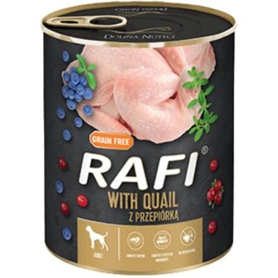 DOLINA NOTECI RAFI Quail fürjjel 800 g nedves kutyatáp DOLINA NOTECI RAFI Quail fürjjel 800 g nedves kutyatáp