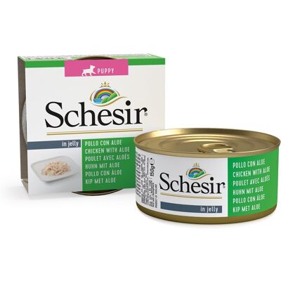 Schesir Kölyökkutya Csirke Aloe - Nedves étel 150g Schesir Kölyökkutya Csirke Aloe - Nedves étel 150g