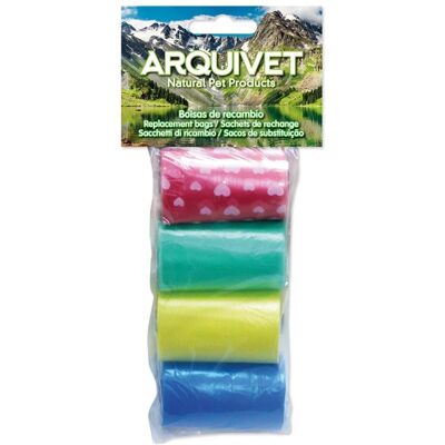 ARQUIVET Kutyapiszok zacskók 4 tekercs x 20 db ARQUIVET Kutyapiszok zacskók 4 tekercs x 20 db