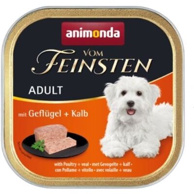 ANIMONDA Eledel vom feinsten kutya 150 g classic szárnyas + borjúhús ANIMONDA Eledel vom feinsten kutya 150 g classic szárnyas + borjúhús