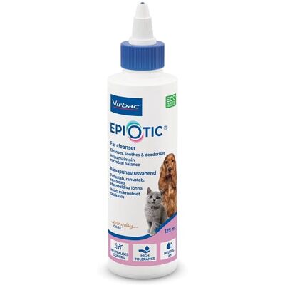 VIRBAC Epiotic Fültisztító - Macskák és Kutyák - 125ml VIRBAC Epiotic Fültisztító - Macskák és Kutyák - 125ml