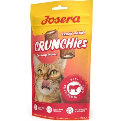 JOSERA Crunchies Beef 60 g ropogós csemegék marhahússal macskáknak JOSERA Crunchies Beef 60 g ropogós csemegék marhahússal macskáknak