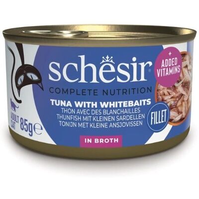 Agras Pet Foods Schesir Tonhal Whitebait Nedves Macskatáp - 85G Agras Pet Foods Schesir Tonhal Whitebait Nedves Macskatáp - 85G