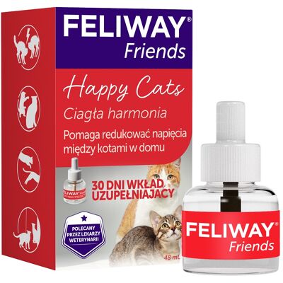 Ceva Feliway Friends Feromon Diffúzor - 48ml Utántöltő Ceva Feliway Friends Feromon Diffúzor - 48ml Utántöltő