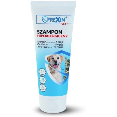FREXIN Hipoallergén sampon kutyák és macskák számára 220g FREXIN Hipoallergén sampon kutyák és macskák számára 220g
