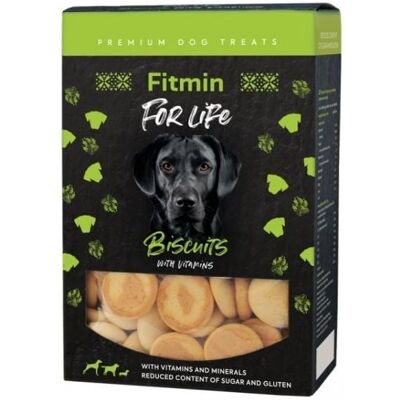 FITMIN For Life Biscuits 180g kutyák számára vitaminokkal FITMIN For Life Biscuits 180g kutyák számára vitaminokkal
