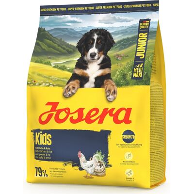 JOSERA Junior Kids 900g fiatal közepes és nagytestű kutyák számára JOSERA Junior Kids 900g fiatal közepes és nagytestű kutyák számára