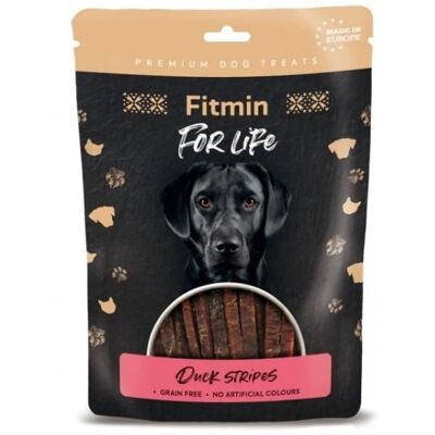 FITMIN For Life Duck Stripes 70 g kacsás csíkok kutyáknak FITMIN For Life Duck Stripes 70 g kacsás csíkok kutyáknak