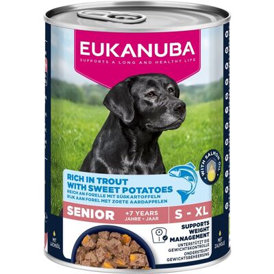 EUKANUBA Life Care Senior Rich in Trout 400 g pasztet idősebb kutyák számára gazdag pisztrángban és édesburgonyában EUKANUBA Life Care Senior Rich in Trout 400 g pasztet idősebb kutyák számára gazdag pisztrángban és édesburgonyában