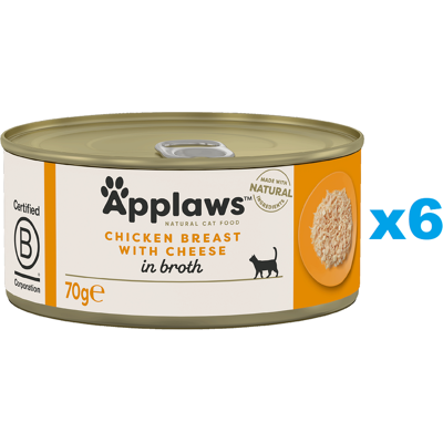 Applaws Csirkemell Sajttal Macskaeledel - 70g Applaws Csirkemell Sajttal Macskaeledel - 70g