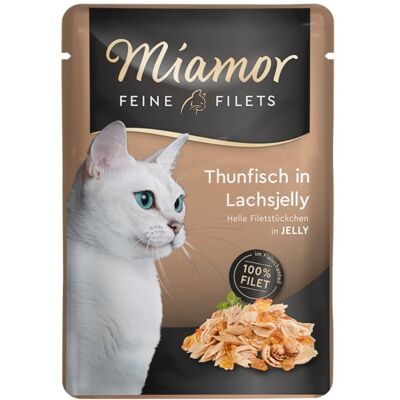 MIAMOR Felinets tonhal és lazac zselé tasak 100 g MIAMOR Felinets tonhal és lazac zselé tasak 100 g