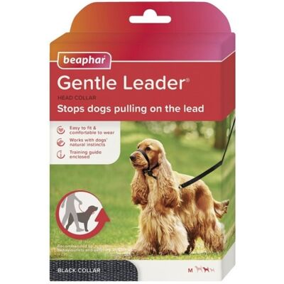 Beaphar Gentle Leader Medium Black - Kutyák fej-nyakörv Beaphar Gentle Leader Medium Black - Kutyák fej-nyakörv
