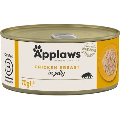 Applaws - Csirke zselében - 70 g konzerv - Macskaeledel Applaws - Csirke zselében - 70 g konzerv - Macskaeledel