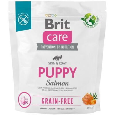 Brit Care Kölyökkutya Lazac - Száraz kutyaeledel - 1 Kg Brit Care Kölyökkutya Lazac - Száraz kutyaeledel - 1 Kg