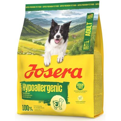 JOSERA Hypoallergenic Adult 900g gabonamentes táplálék érzékeny kutyák számára rovarokkal JOSERA Hypoallergenic Adult 900g gabonamentes táplálék érzékeny kutyák számára rovarokkal