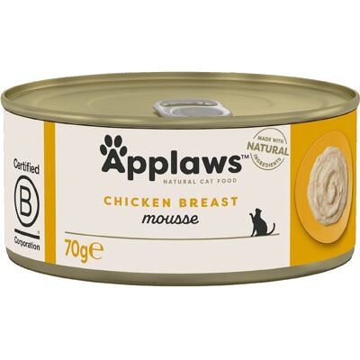APPLAWS Cat Nedves macskaeledel csirkével 70g APPLAWS Cat Nedves macskaeledel csirkével 70g
