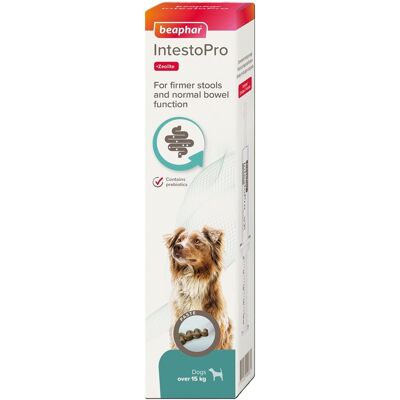 BEAPHAR IntestoPro a bél megfelelő működése 2 x 20 ml paszta kutyák számára 15 kg BEAPHAR IntestoPro a bél megfelelő működése 2 x 20 ml paszta kutyák számára 15 kg