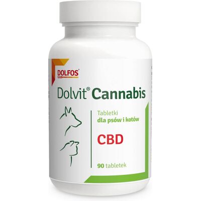 DOLFOS Dolvit Cannabis CBD tartalmú készítmény kutyáknak és macskáknak DOLFOS Dolvit Cannabis CBD tartalmú készítmény kutyáknak és macskáknak
