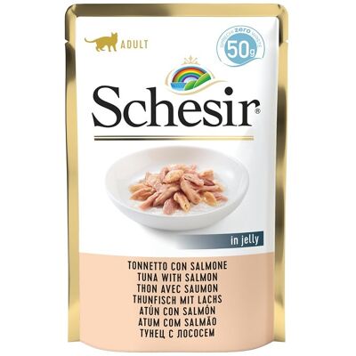 Schesir Macska Tonhal és Lazac - 50g Schesir Macska Tonhal és Lazac - 50g