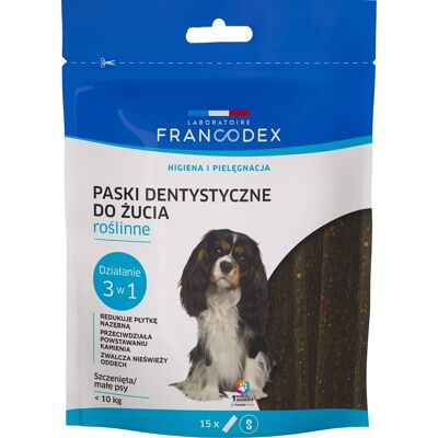 FRANCODEX Rágócsíkok S rossz lehelet ellen 228 g/15 db. FRANCODEX Rágócsíkok S rossz lehelet ellen 228 g/15 db.