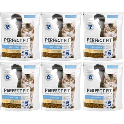 Perfect Fit Junior - Száraz táp macskák számára csirke, Total 5 formulával Perfect Fit Junior - Száraz táp macskák számára csirke, Total 5 formulával