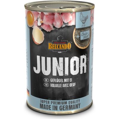Belcando Junior Baromfi és Tojás nedves eledel - Nedves kutyaeledel Belcando Junior Baromfi és Tojás nedves eledel - Nedves kutyaeledel