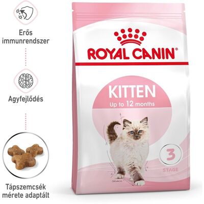 ROYAL CANIN KITTEN - kölyök macska száraz táp 10 kg ROYAL CANIN KITTEN - kölyök macska száraz táp 10 kg