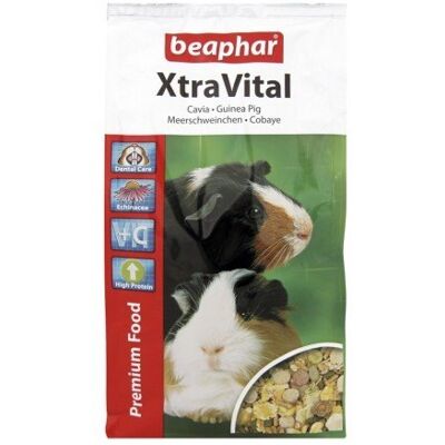 BEAPHAR XtraVital Guinea Pig Pokarm Dla Świnki Morskiej 1 kg BEAPHAR XtraVital Guinea Pig Pokarm Dla Świnki Morskiej 1 kg