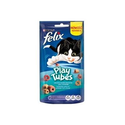 FELIX Play Tubes hal és garnélarák 50 g FELIX Play Tubes hal és garnélarák 50 g
