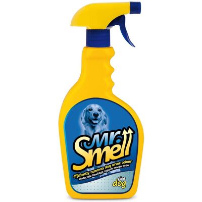 DERMAPHARM Mr. Smell Pies Szagsemlegesítő készítmény kutyák vizeletének szagára 500 ml DERMAPHARM Mr. Smell Pies Szagsemlegesítő készítmény kutyák vizeletének szagára 500 ml