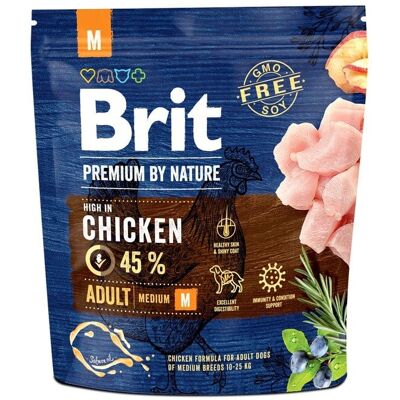 BRIT - BRIT Premium by Nature Adult M - 1 kg - Kutyaeledel BRIT - BRIT Premium by Nature Adult M - 1 kg - Kutyaeledel