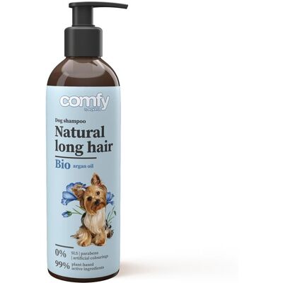 COMFY Natural Long Hair 250 ml sampon hosszú szőrű kutyáknak COMFY Natural Long Hair 250 ml sampon hosszú szőrű kutyáknak