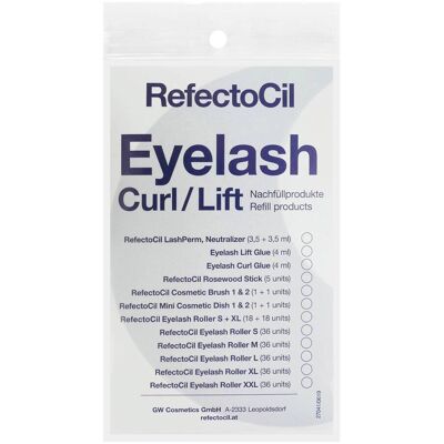 RefectoCil Rollers – Szempilla csavarók (36 db), XXL méret RefectoCil Rollers – Szempilla csavarók (36 db), XXL méret