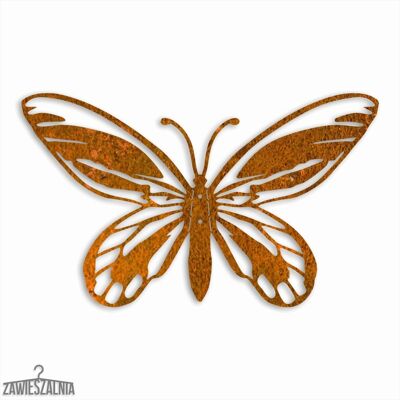 Zawieszalnia – 3D fali dekoráció Góliát Lepke L 44 cm corten acélból Zawieszalnia – 3D fali dekoráció Góliát Lepke L 44 cm corten acélból