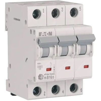 Eaton 3-pólusú 16A 6kA automata Eaton 3-pólusú 16A 6kA automata